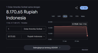 Error Fatal! Kurs USD ke IDR Anjlok ke 8.170, Apakah Ini Kesempatan Emas?