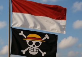Bendera One Piece Jelang 17 Agustus