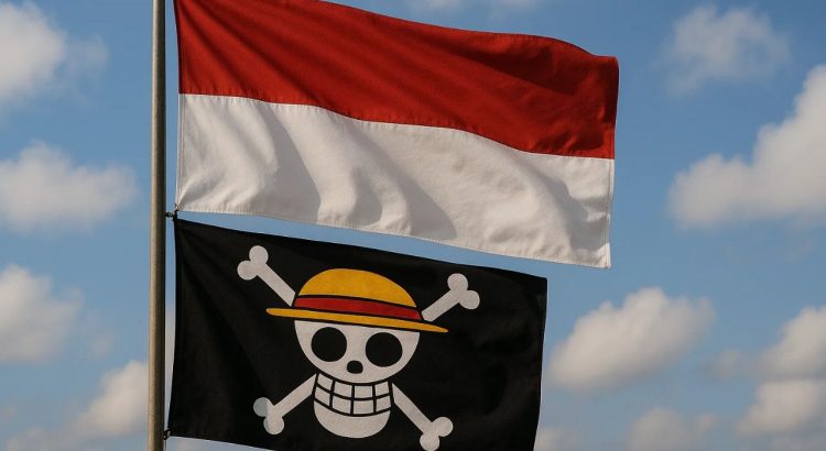 Bendera One Piece Jelang 17 Agustus
