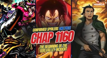 Full Spoiler One Piece 1160: Teach Kecil, Bajak Laut Rocks, hingga Armada Garp Turun Tangan di God Valley!