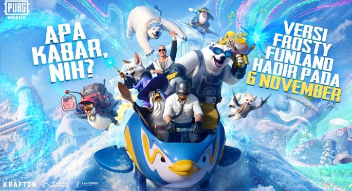 PUBG MOBILE Versi 4.1 Resmi Hadir Hadirkan Frost Festival, Penguinville, dan Kolaborasi Global Meriahkan Musim Dingin