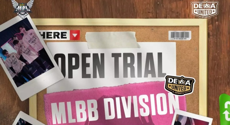 Dewa United Esports Buka Trial Pemain, Coach, dan Manager MLBB, Ini Syarat dan Cara Daftarnya!