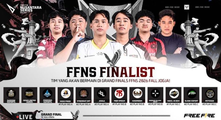 12 Tim Lolos Grand Final FFNS 2026 Fall, Siap Bersaing di Yogyakarta Bulan Juli