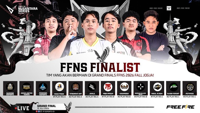 Panggung Grand Final FFNS 2026 Fall di Auditorium UGM Yogyakarta